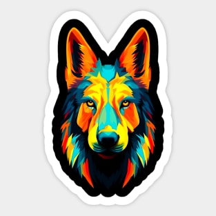 Dog Face Sticker